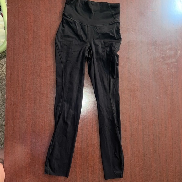 lululemon athletica Pants - Lululemon Athletica Black Leggings Cropped